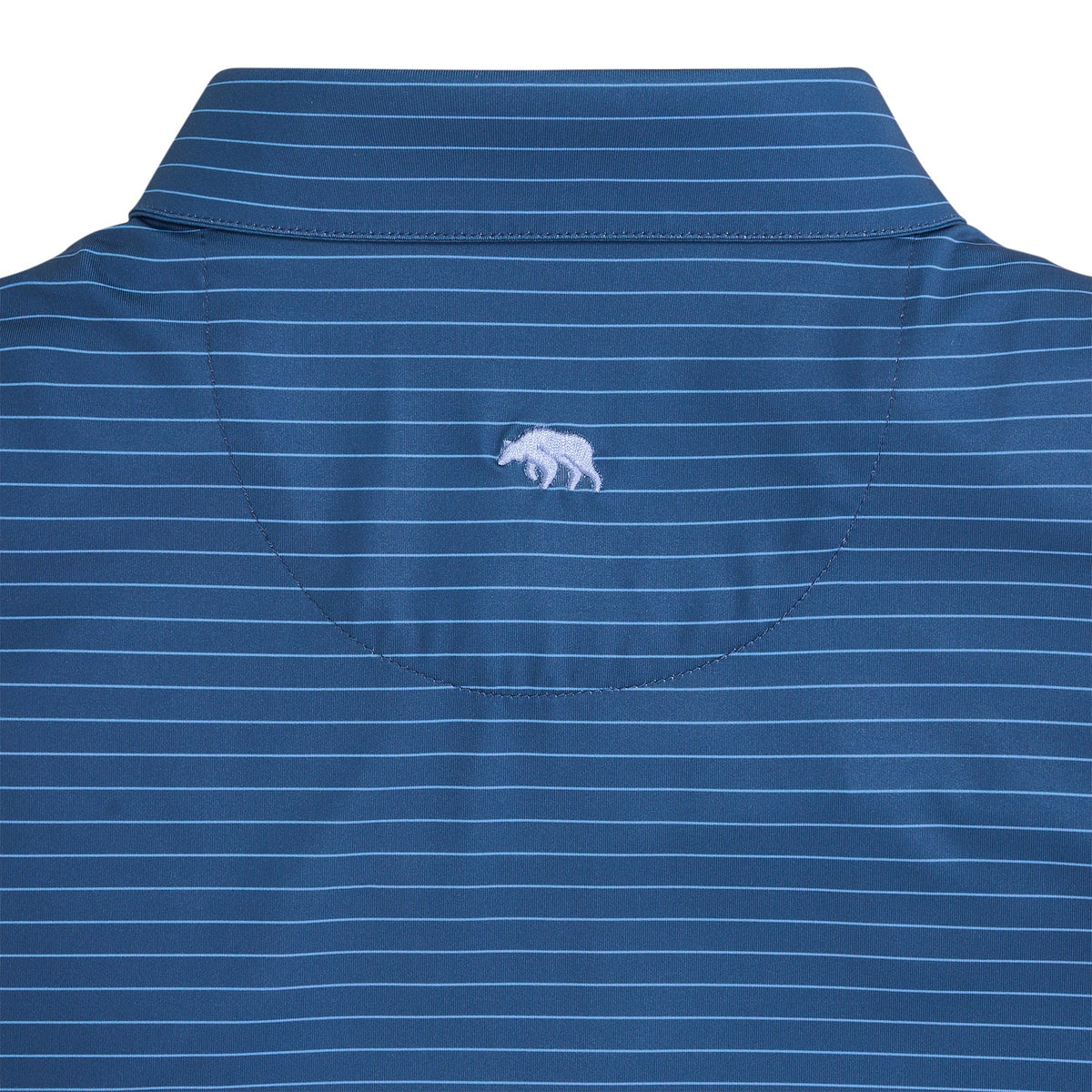 Onward Reserve Atlantic Stripe Performance Polo Ensign Blue