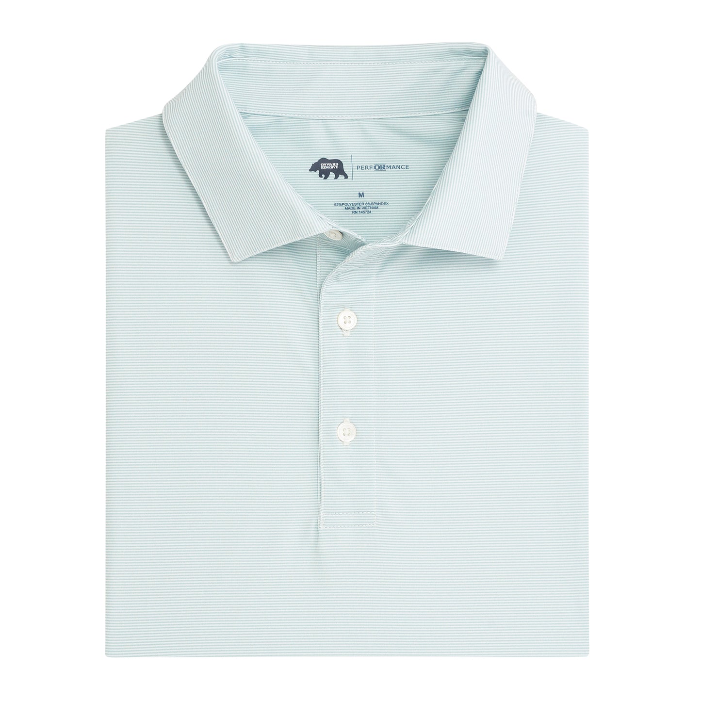 Onward Reserve Hairline Stripe Performance Polo