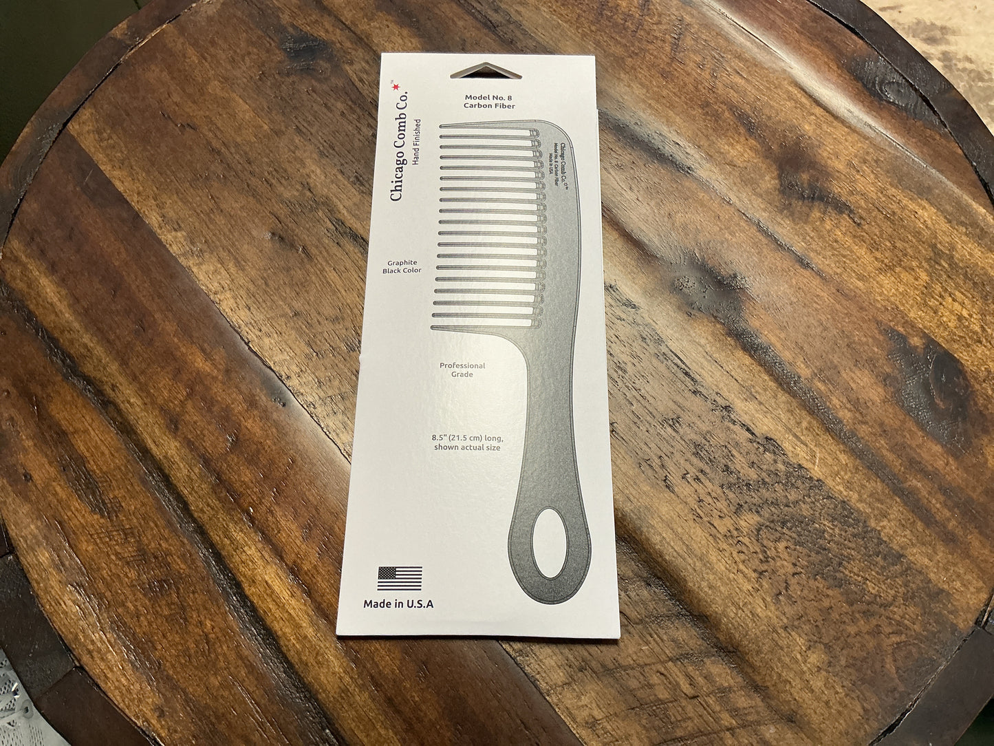 Chicago Comb Company Carbon Fiber Comb