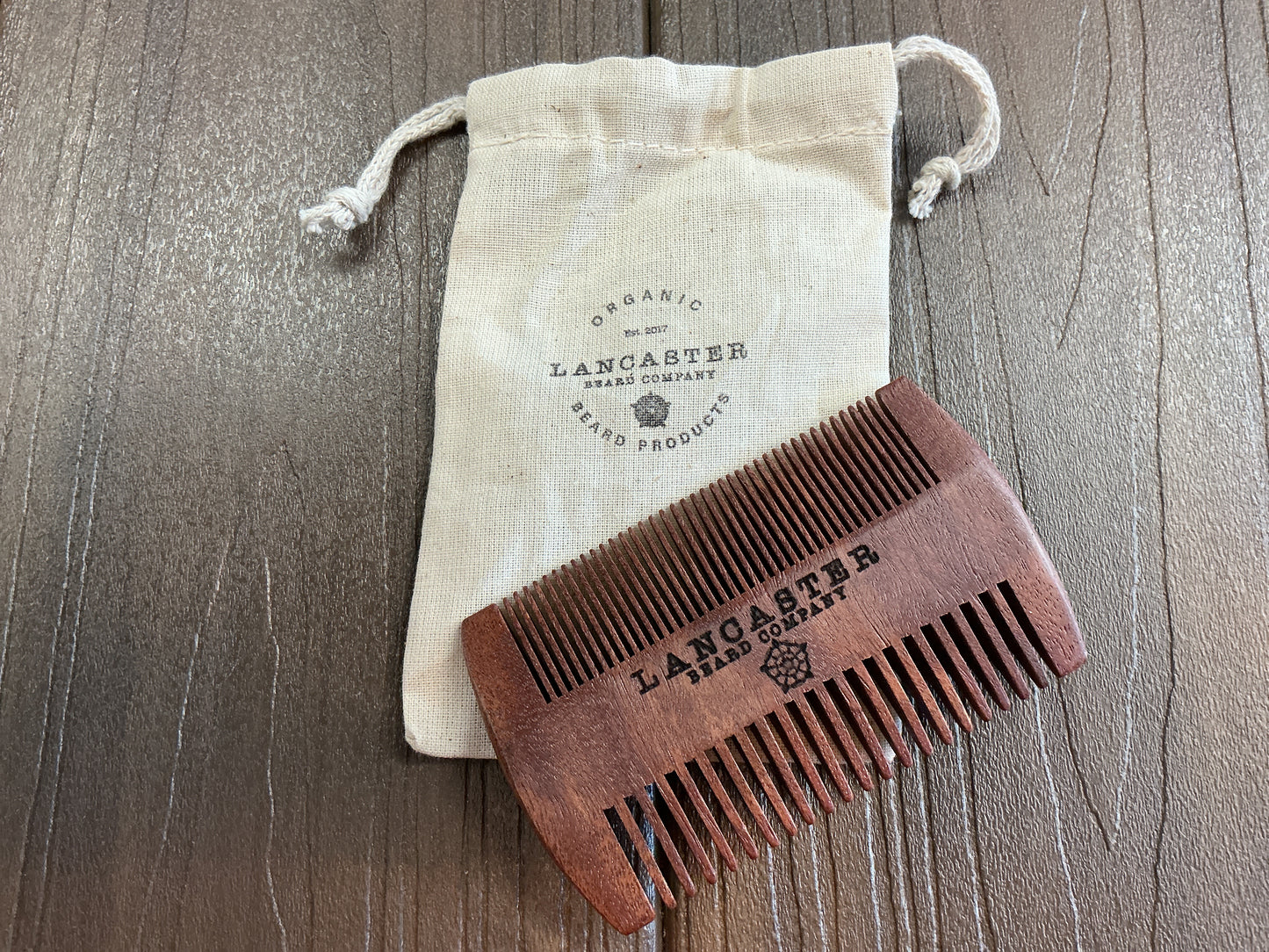 Lancaster Beard Company Branded Brush/Comb