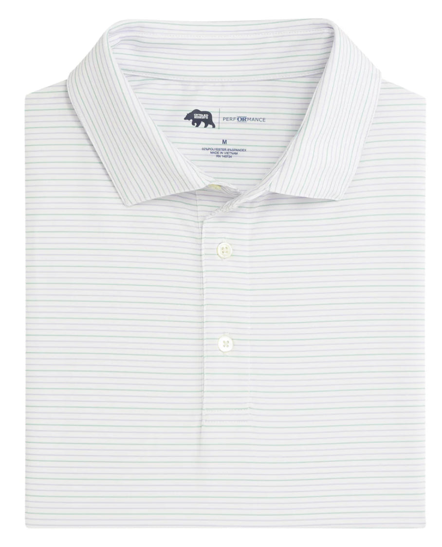 Onward Reserve Driver Stripe Performance Polo