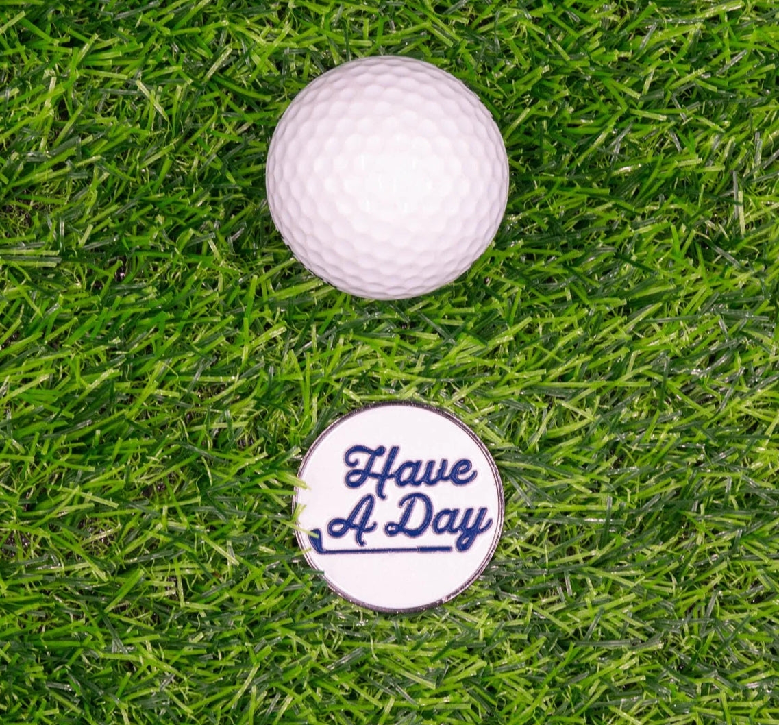 Breezy Have A Day Ball Marker