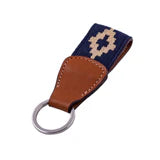 La Matera Corbina Woven Keychain