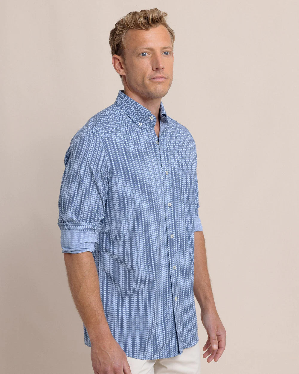 Southern Tide Pop Lock Dock It Sport Shirt