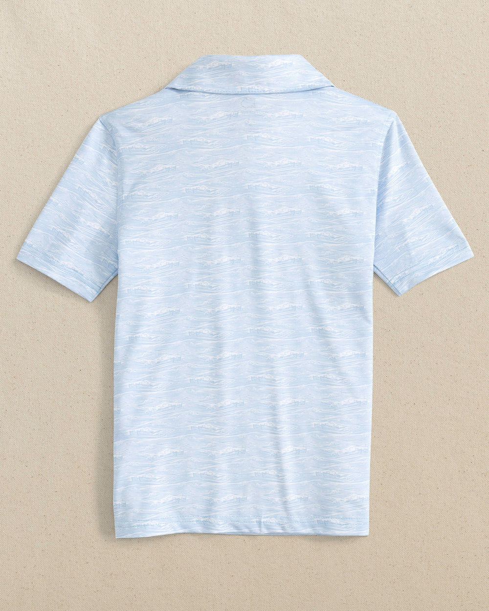 Southern Tide Youth Get In Ship Shape Perf Polo