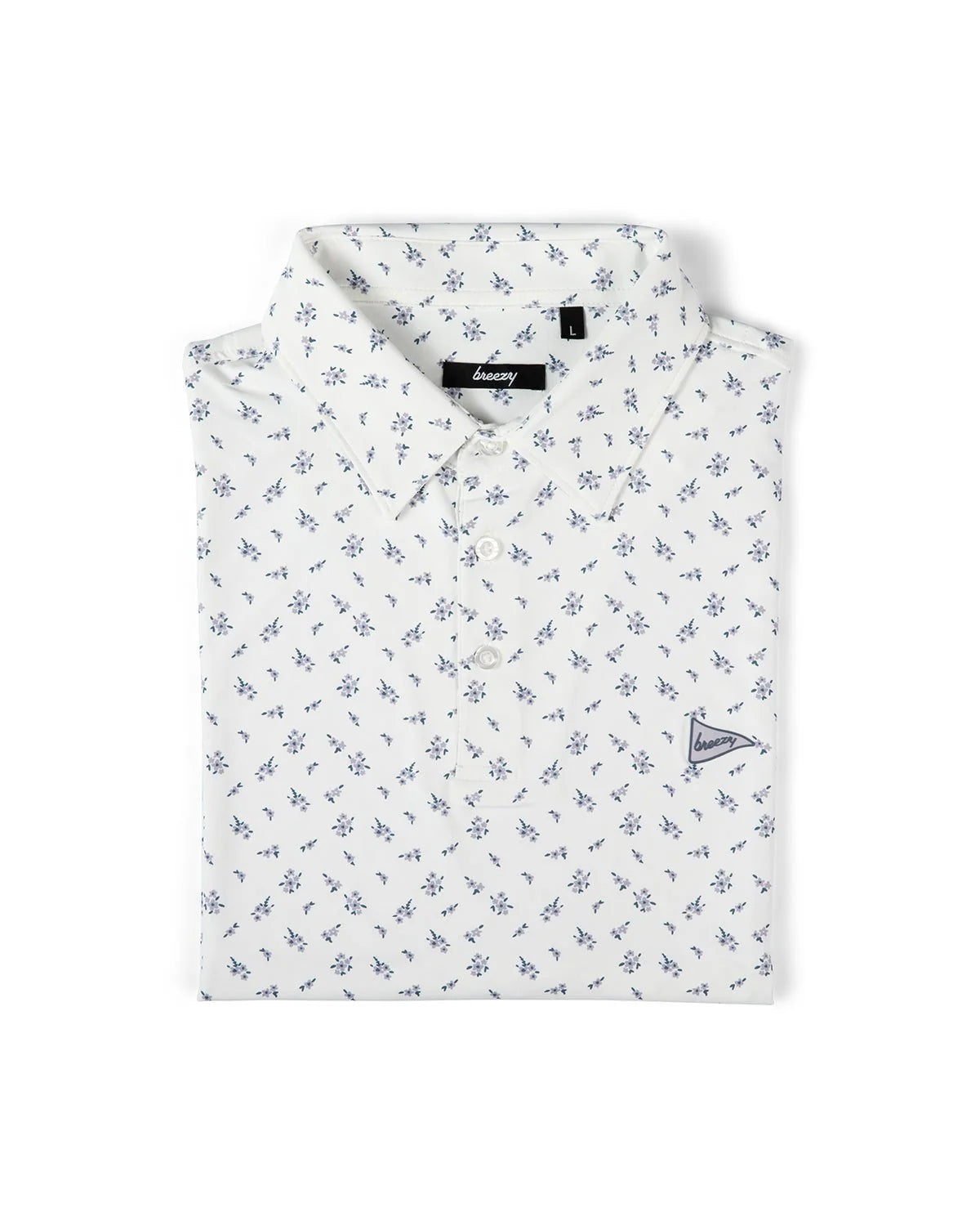 Breezy Windy Lavender Polo