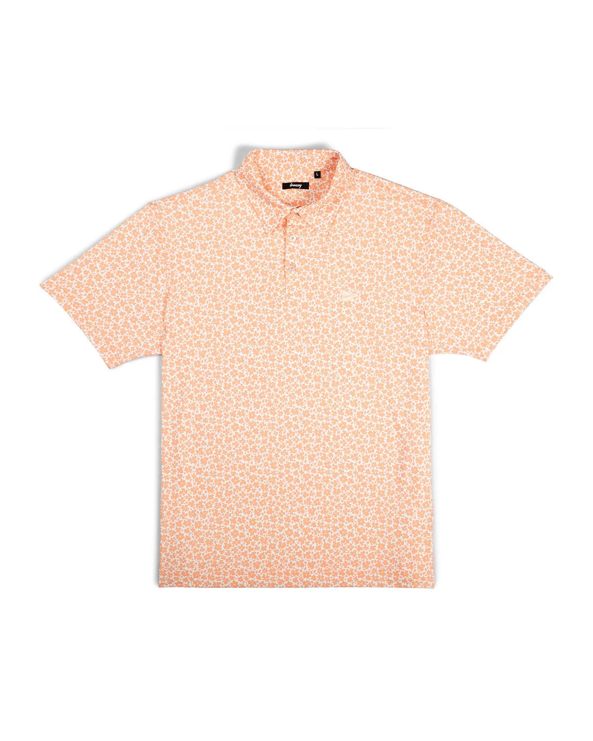 Breezy Vintage Flowers Polo