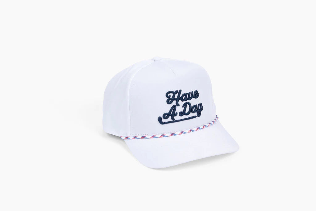 Breezy White Rope Hat