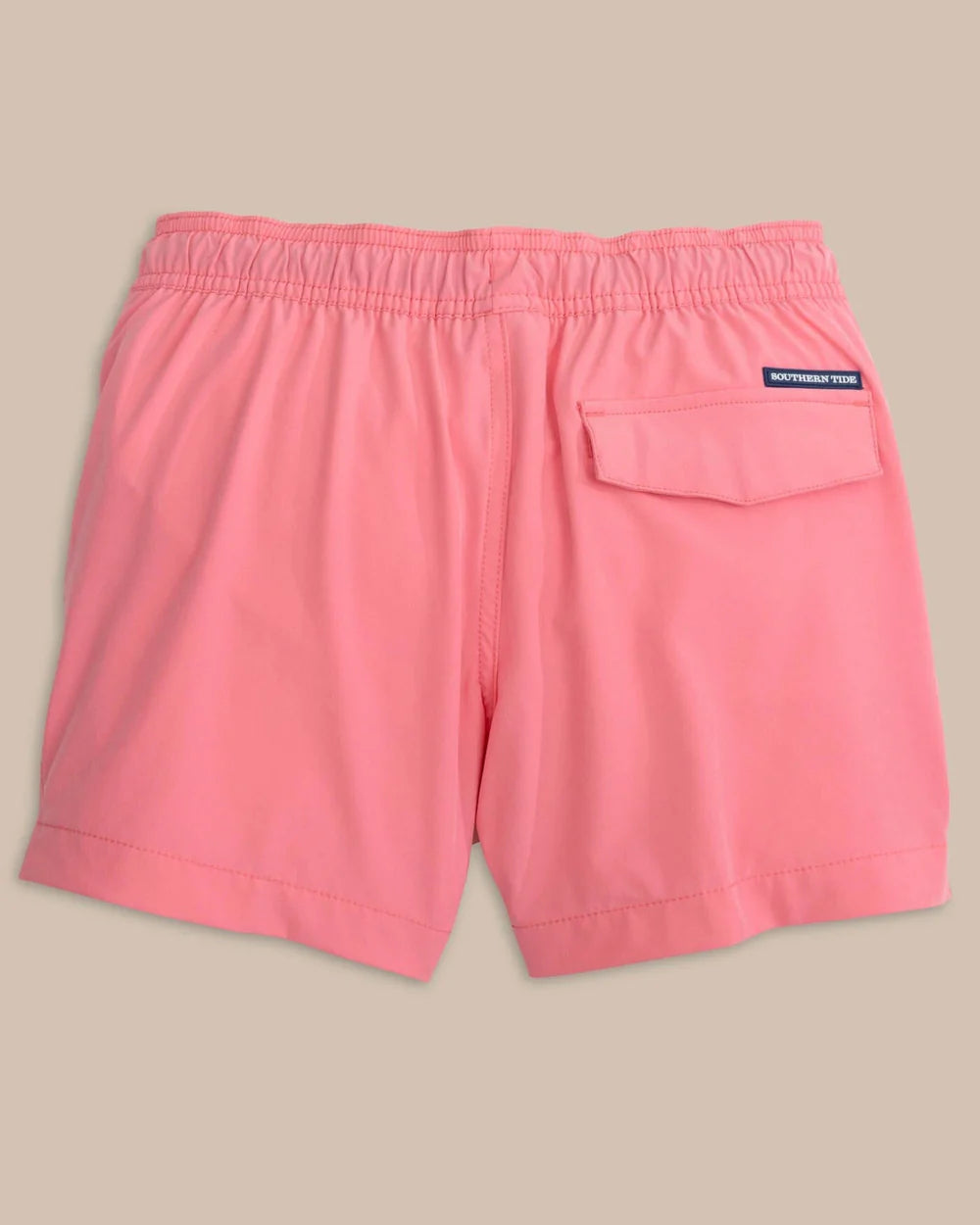 Southern Tide Youth Geranium Pink Swim Trunk
