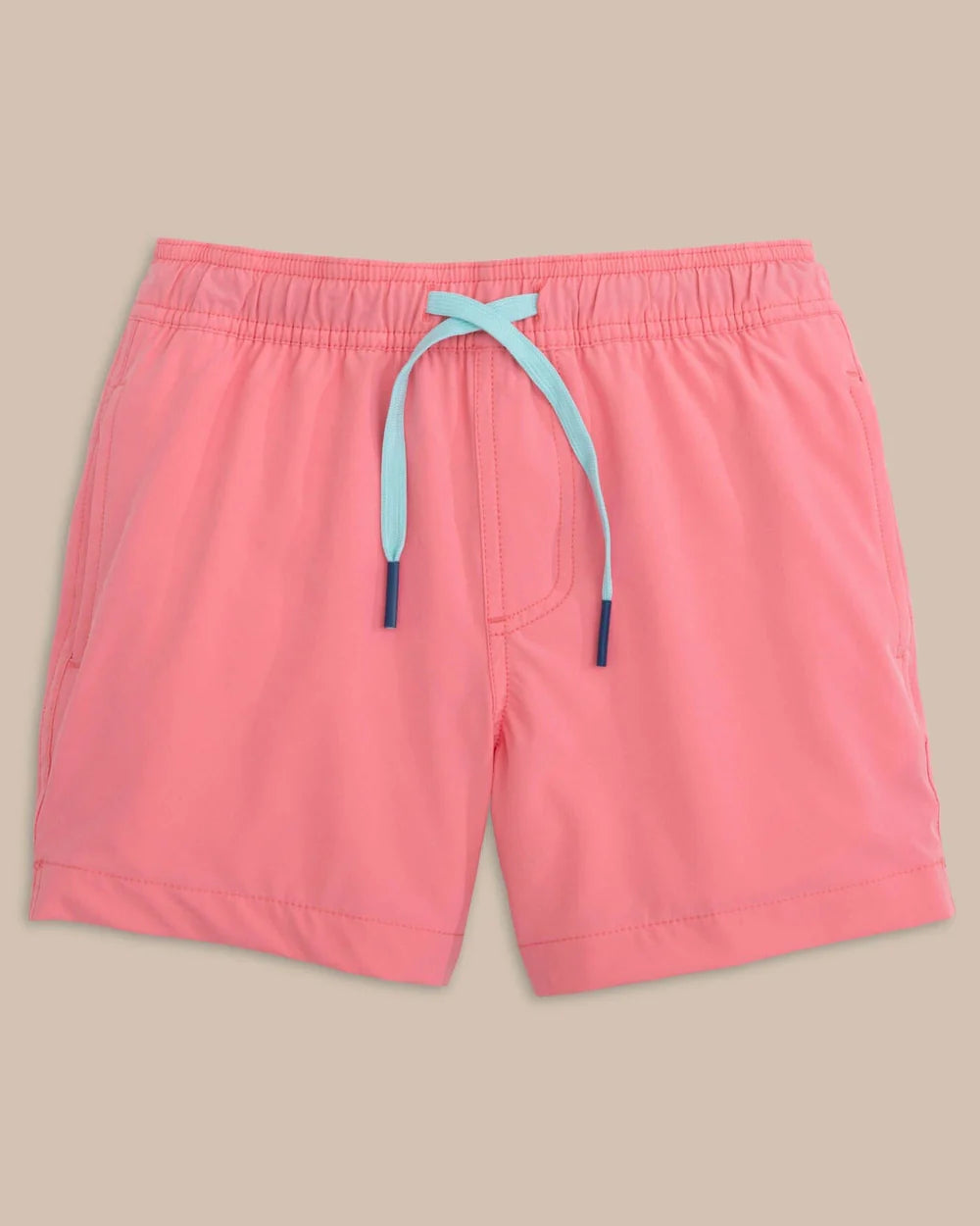Southern Tide Youth Geranium Pink Swim Trunk