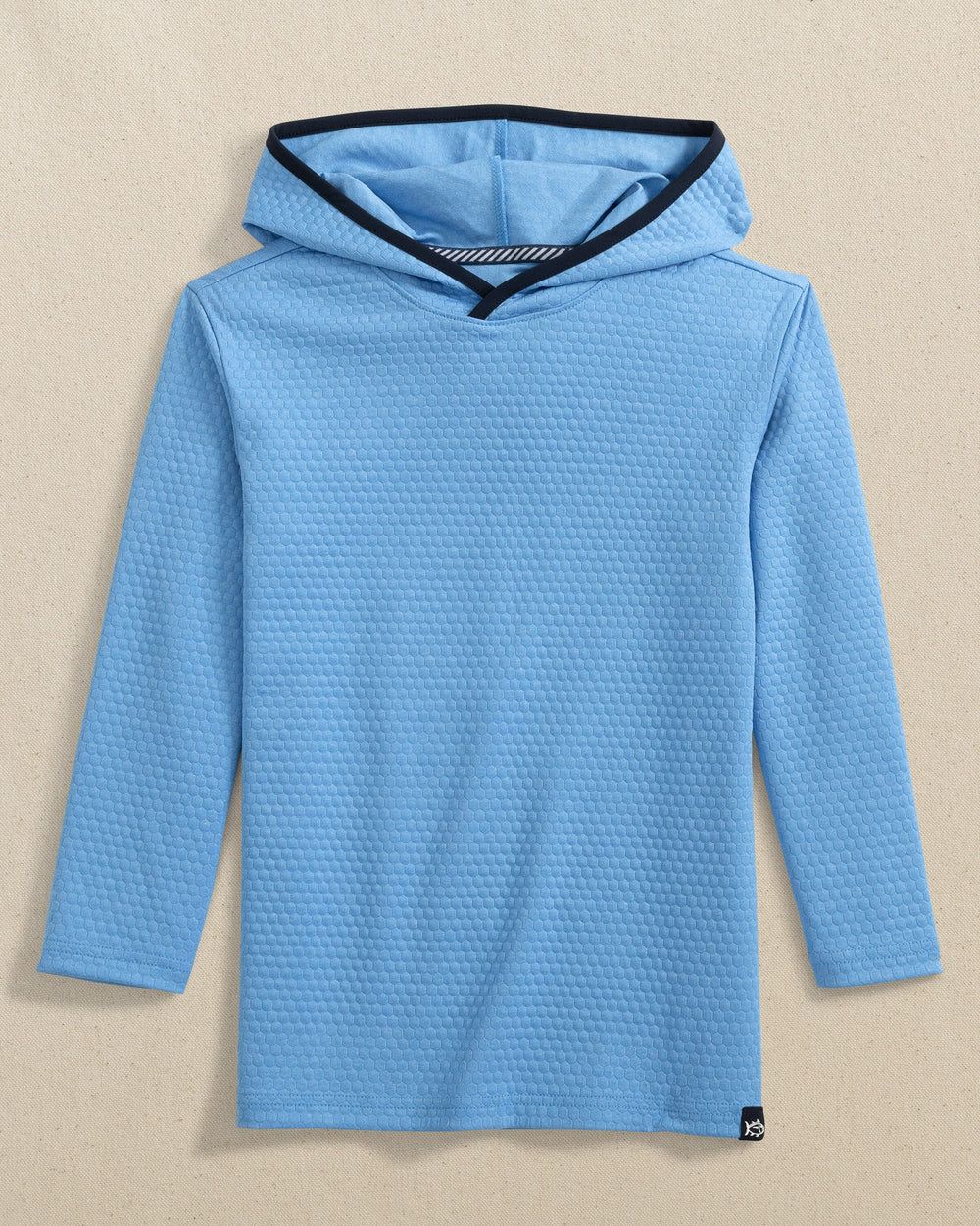 Southern Tide Youth LS Scuttle Hoodie Boat Blue