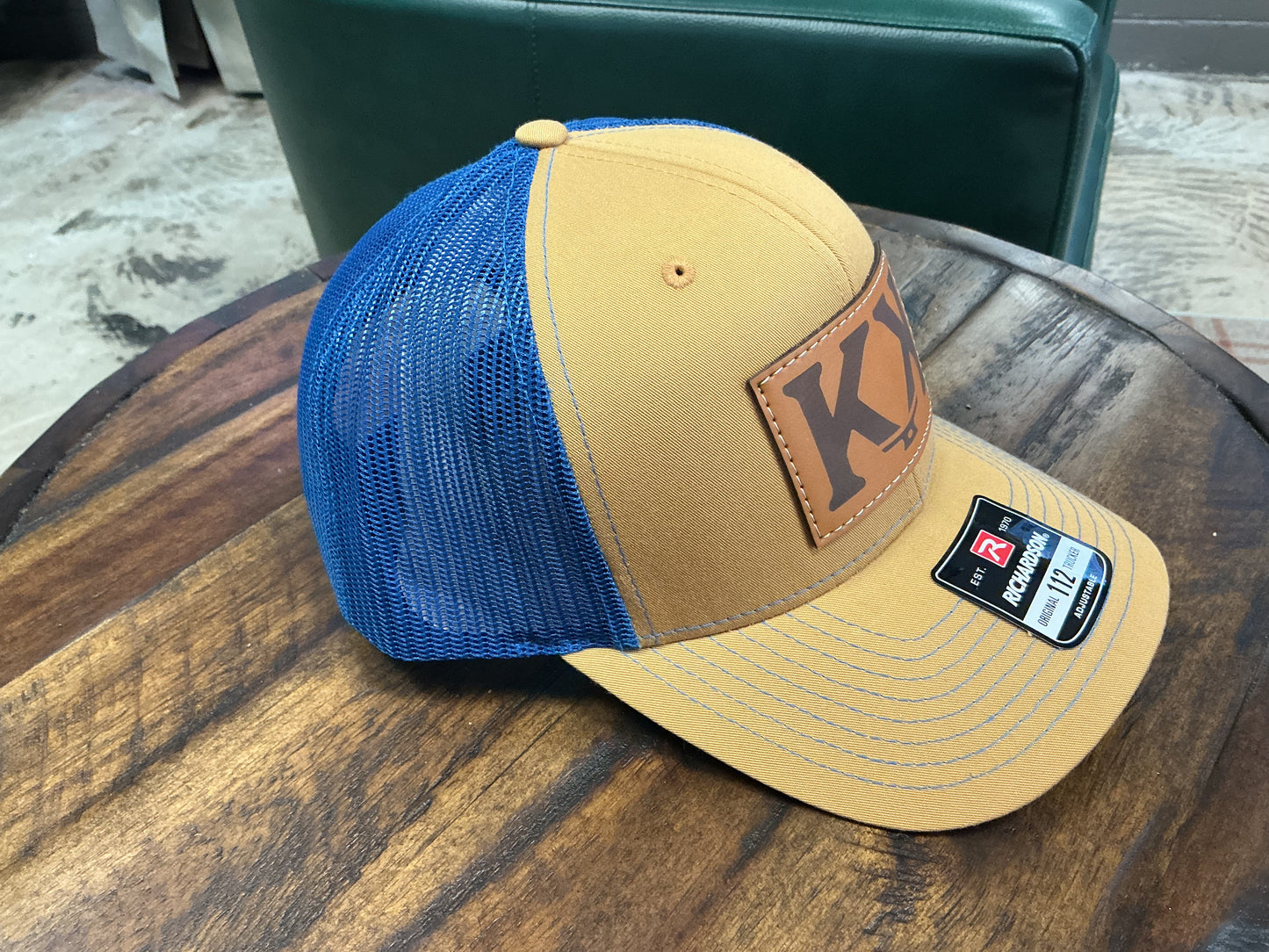 K&K Richardson 112 Leather Patch Hat