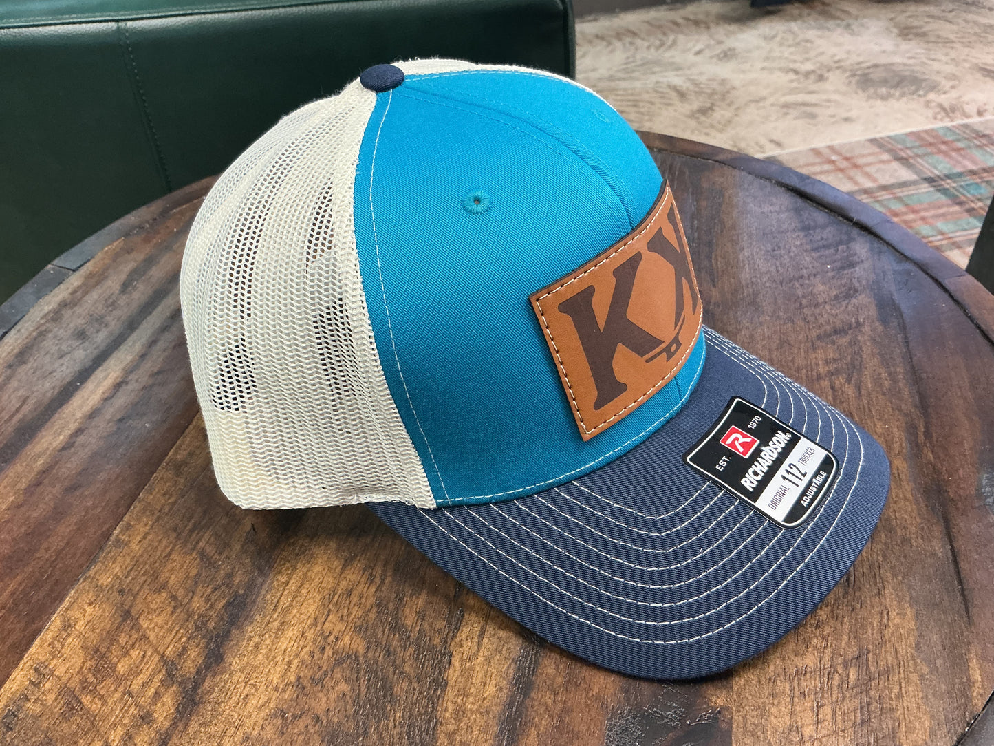 K&K Richardson 112 Leather Patch Hat