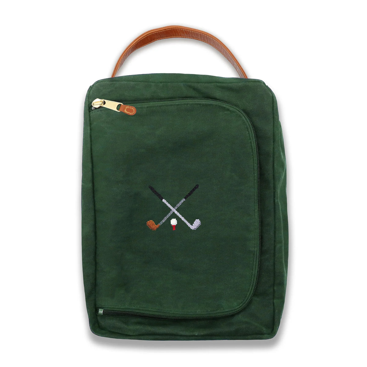 Smathers and Branson Golf Shoe Bag (Waxed Canvas)