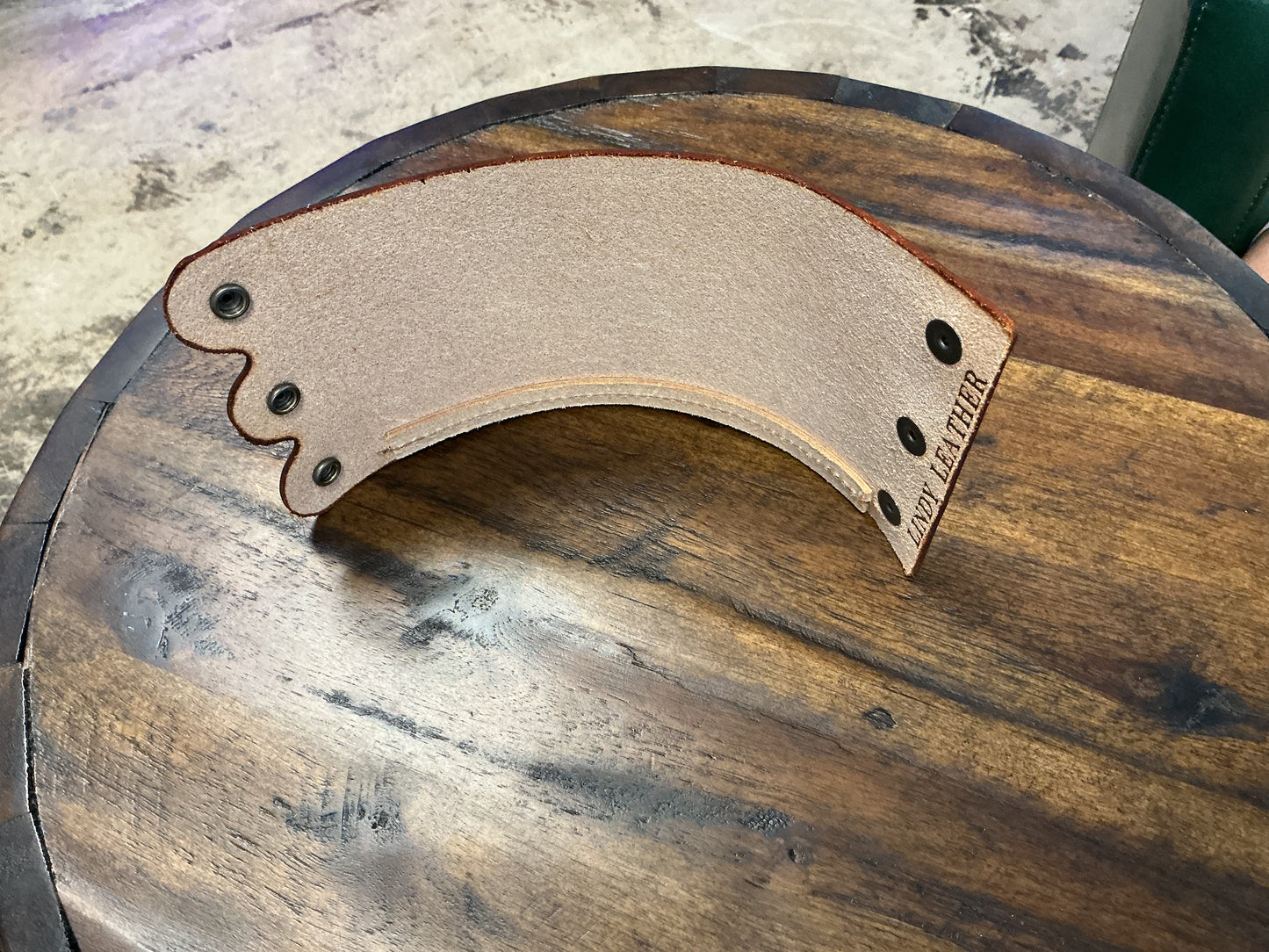 Leather Snap Can Cooler for Bottle