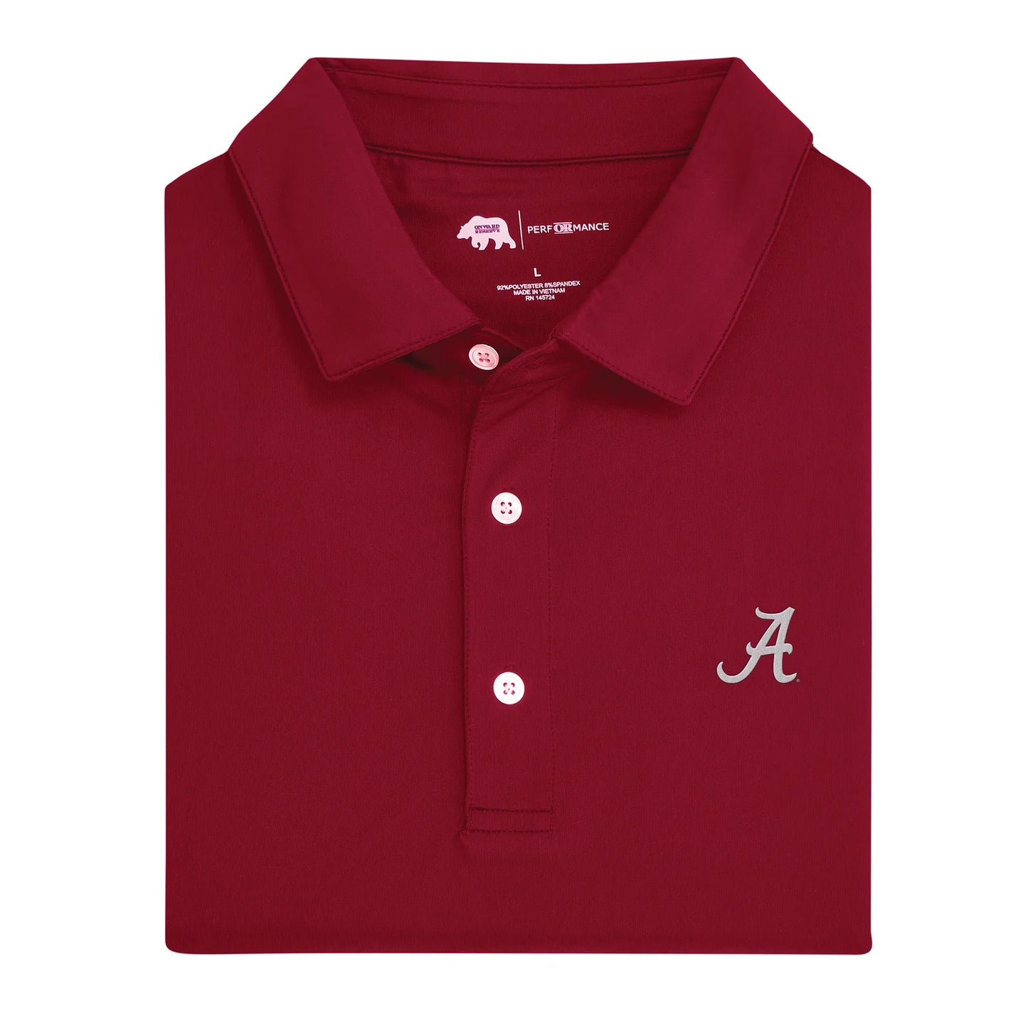 Onward Reserve Alabama Solid Perf Polo