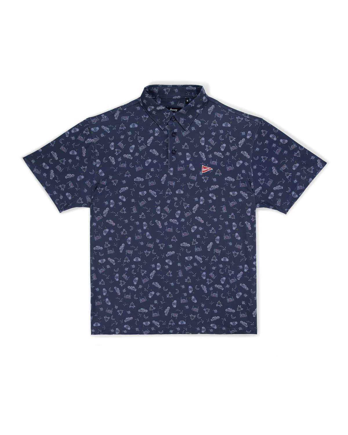 Breezy Kick Back Polo