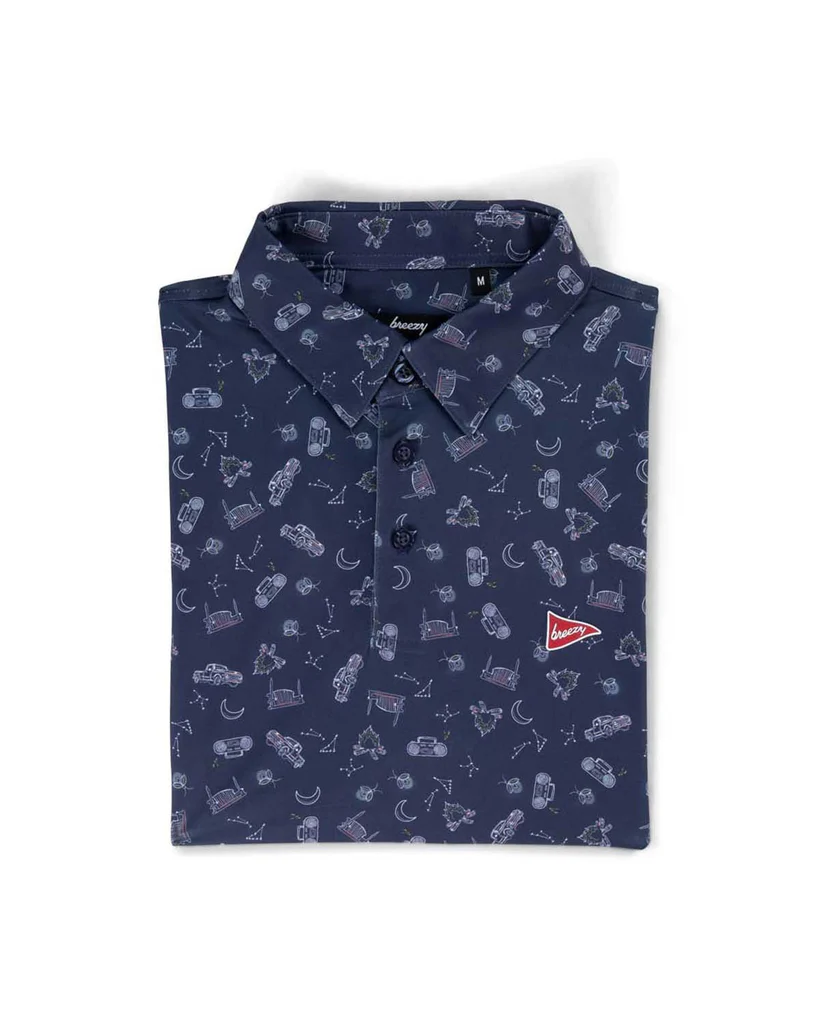 Breezy Kick Back Polo
