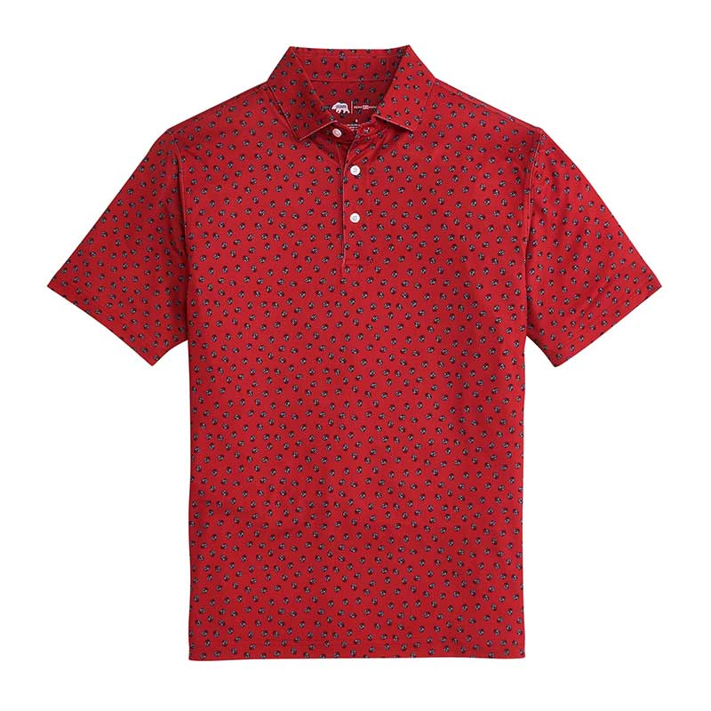 Onward Reserve Vintage Bulldog Head Printed Polo