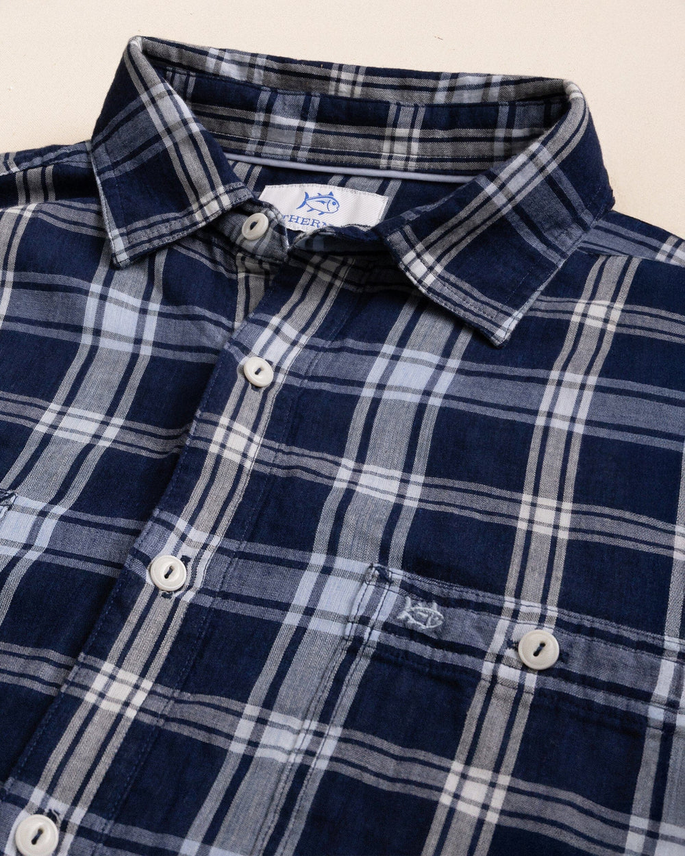 Southern Tide Plaid Sport Shirt