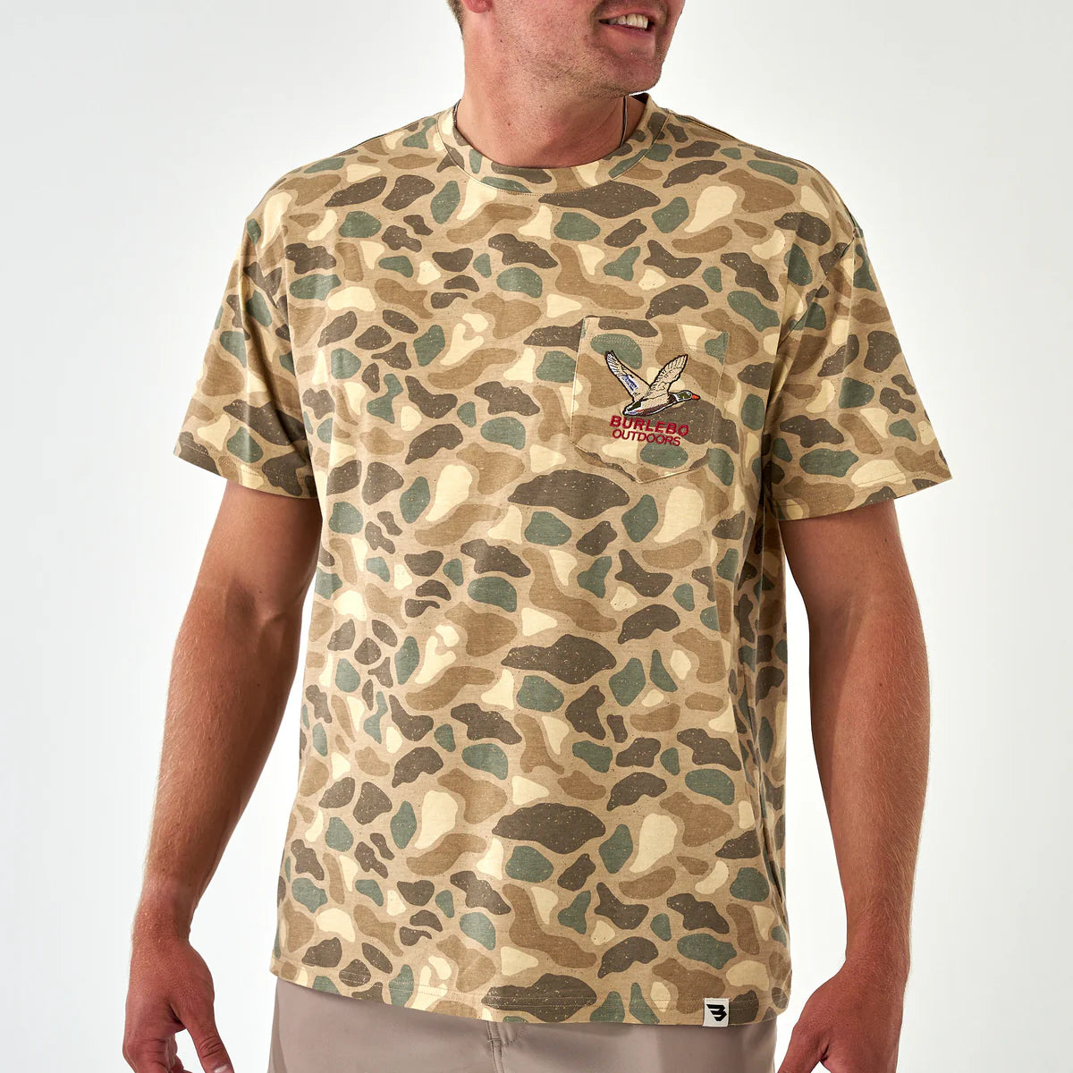 Burlebo- SS Pintail Camo Tee
