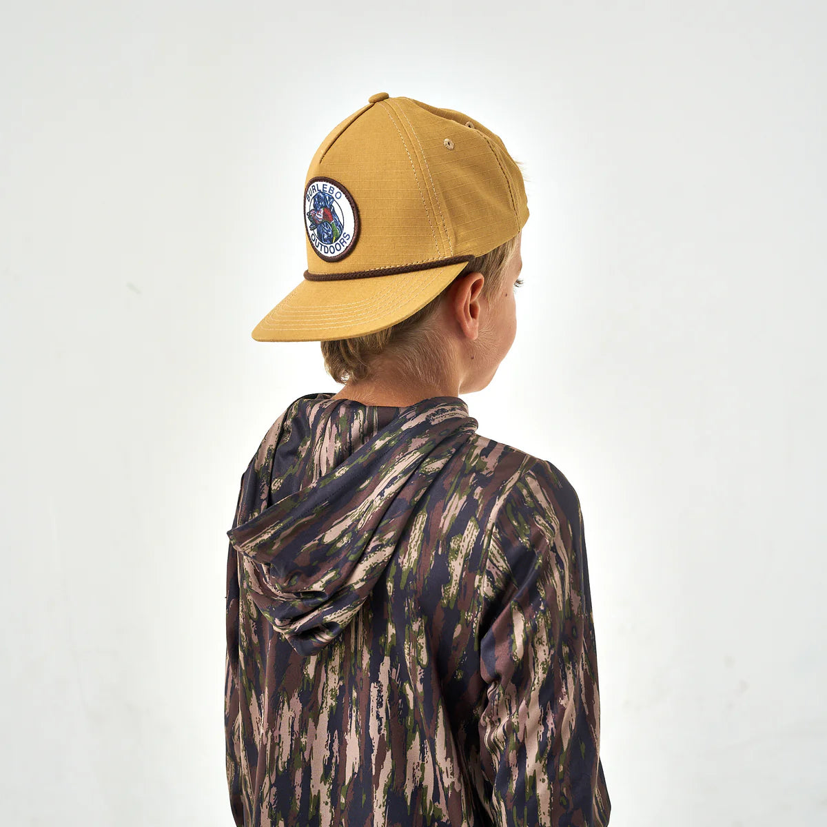 Burlebo Youth Performance Hoodie Midland Camo