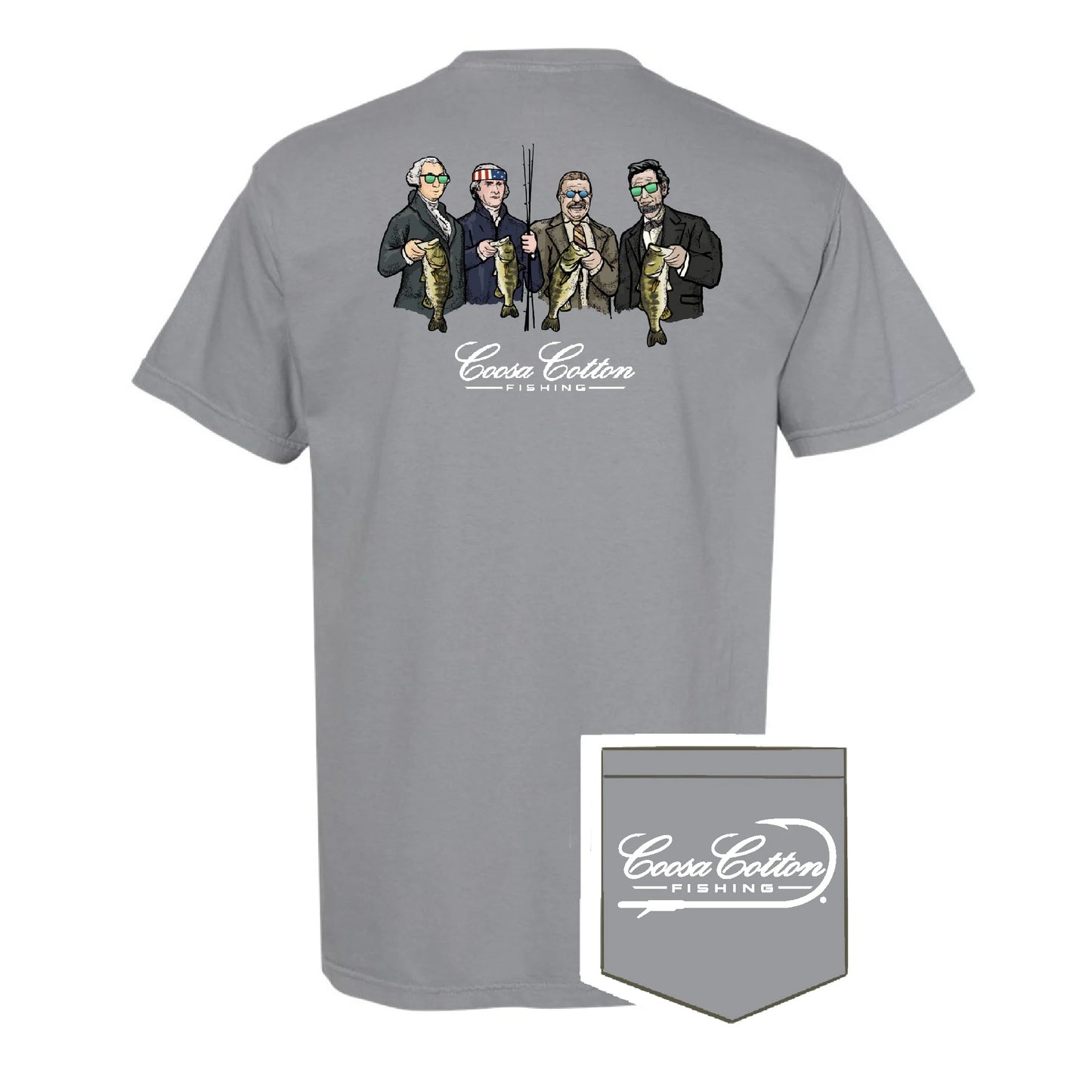 Coosa Cotton Mt Rushmore Tee
