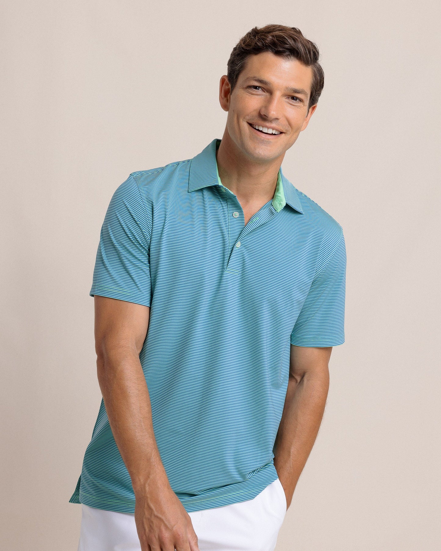 Southern Tide Meadowbrook Stripe Polo