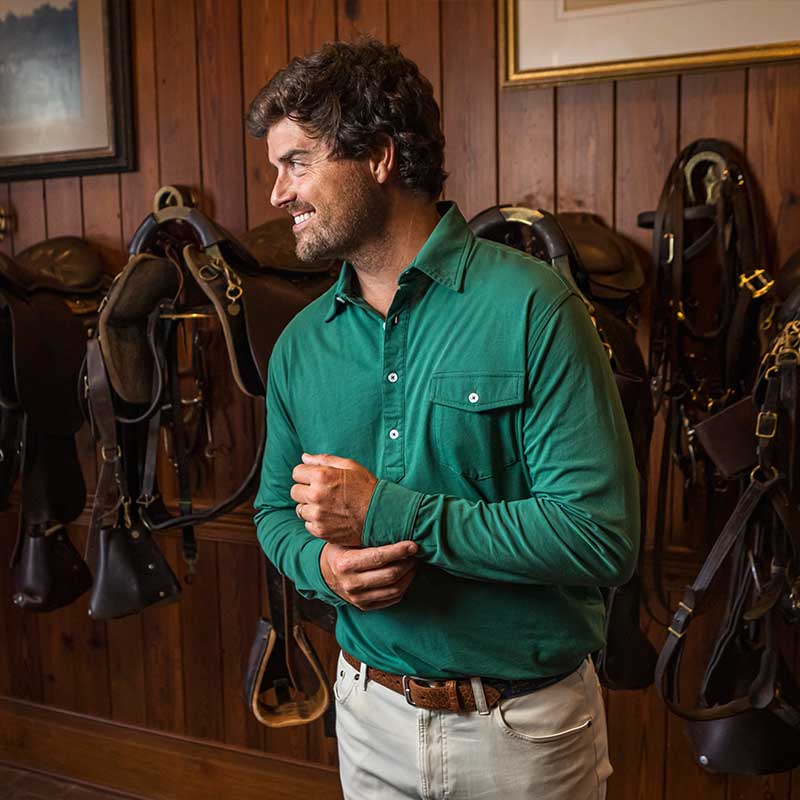 Onward Reserve Old School LS Polo