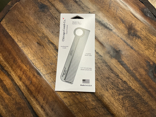 Chicago Comb Company Carbon Fiber Comb