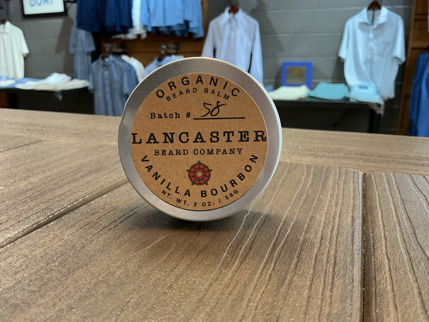 Lancaster Beard Company Organic Beard Balm