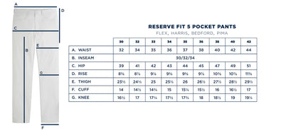 Onward Reserve Harris Golf Five Pocket Pant