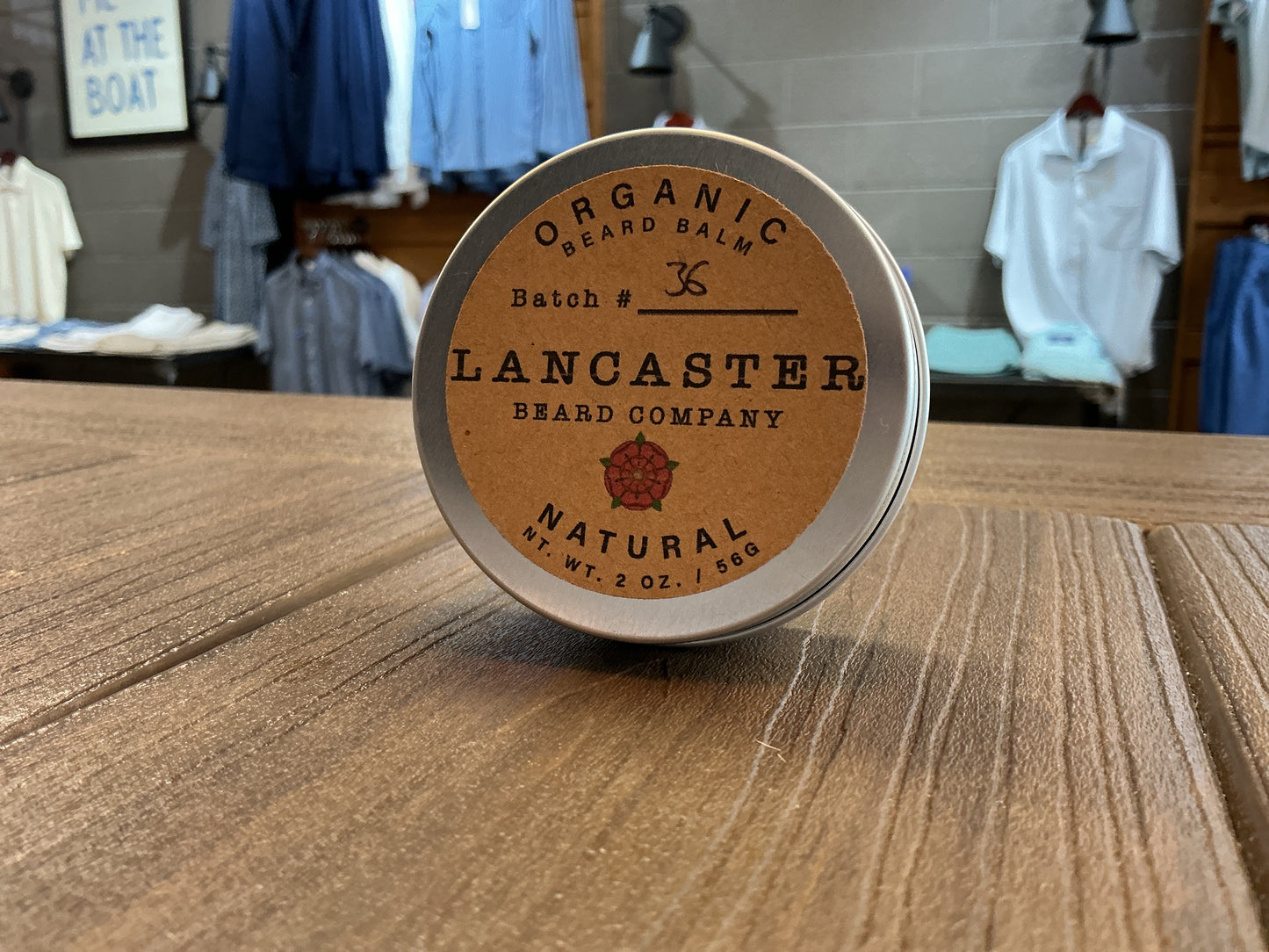 Lancaster Beard Company Organic Beard Balm
