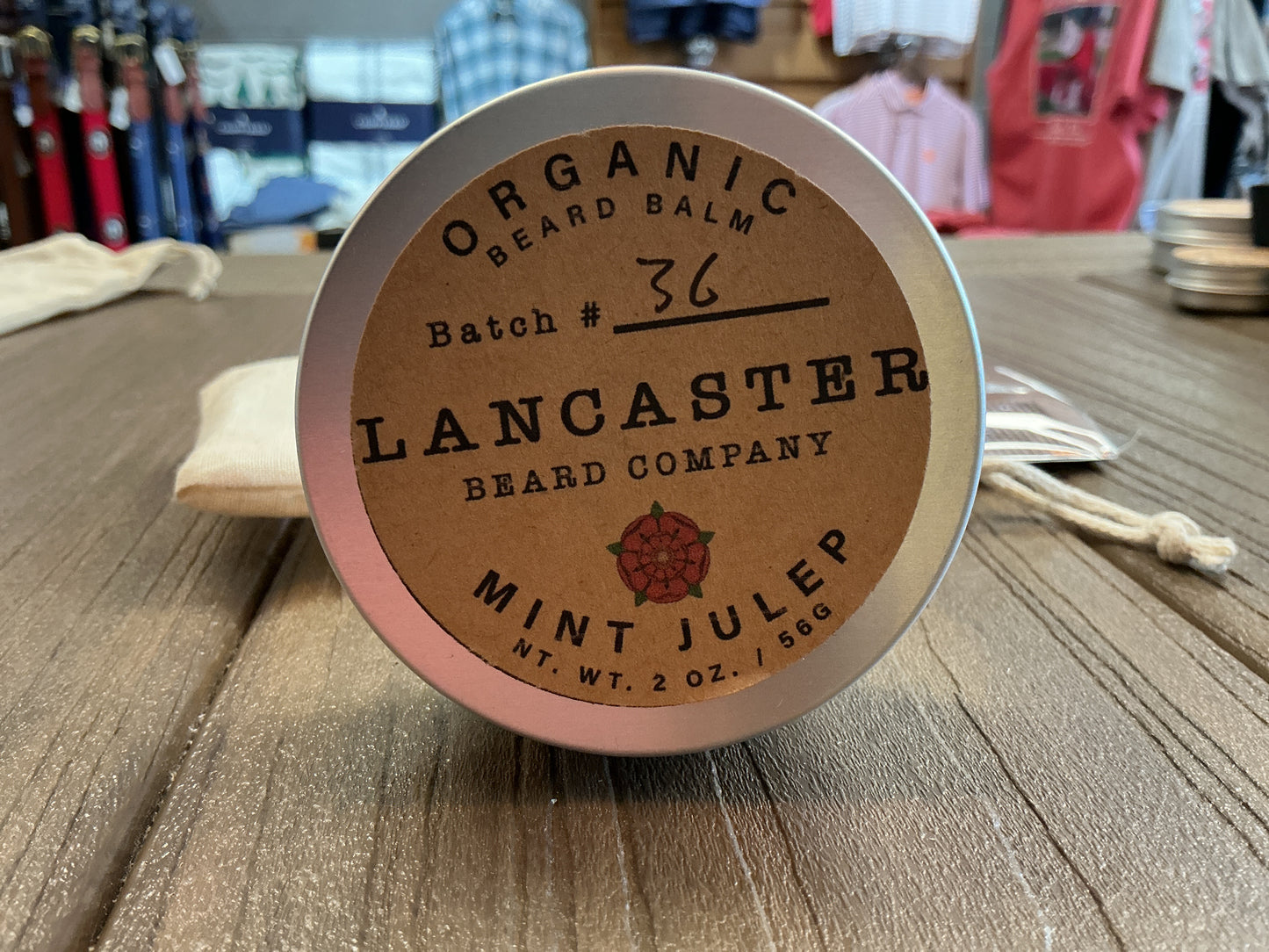 Lancaster Beard Company Organic Beard Balm