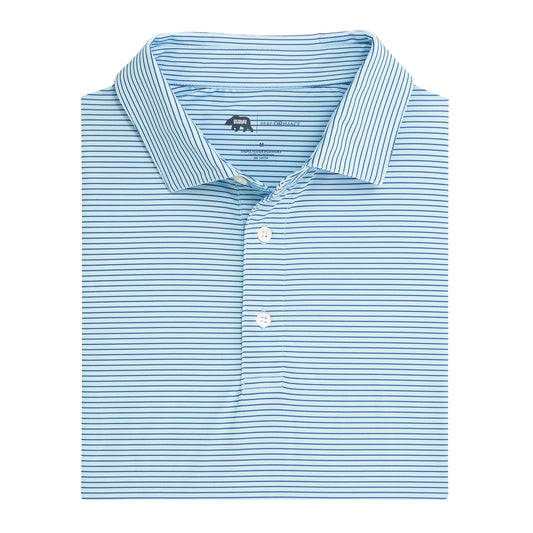 Onward Reserve Birdie Stripe Performance Polo