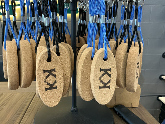 Keels & Kollars Cork Keychain