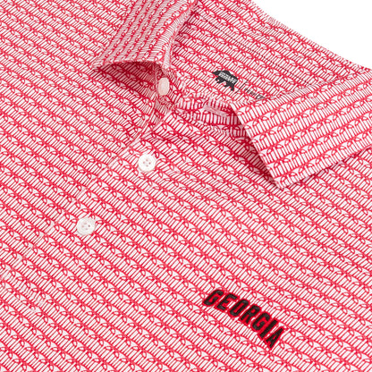 Onward Reserve UGA Arches Printed Performance Polo