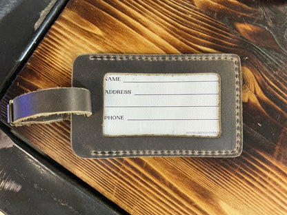 Leather Luggage Tag