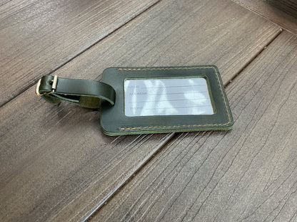 Leather Luggage Tag