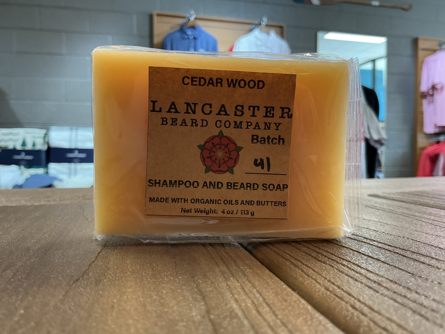 Lancaster Beard Company Peppermint Beard Soap/Shampoo/ Face Wash/ Beard Soap