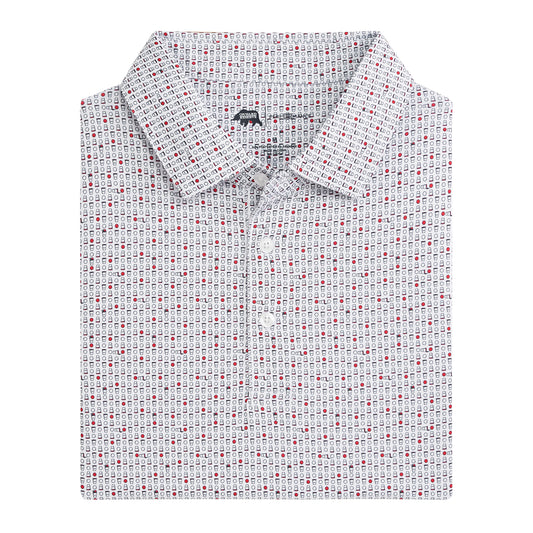 Onward Reserve Tailgate Games Printed Performance Polo