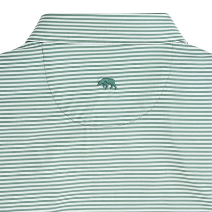 Onward Reserve Echo Stripe Performance Polo Ivy