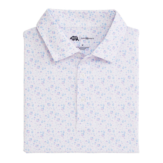 Onward Reserve 19th Hole Printed Performance Polo