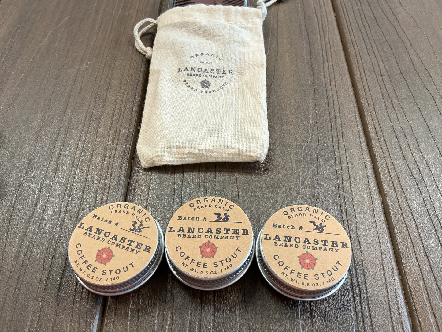 Lancaster Beard Company Organic Beard Balm