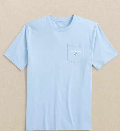 Southern Tide On The Green Tee Cerulean