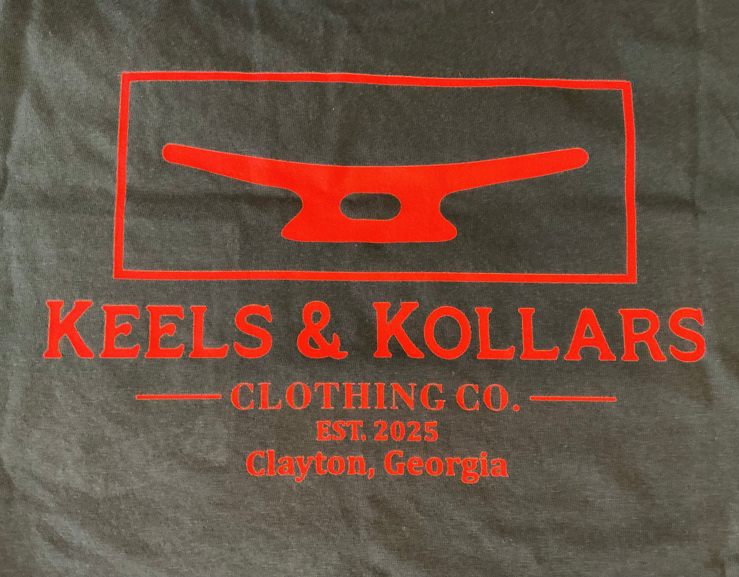 Keels & Kollars Co Cleat Logo Tee