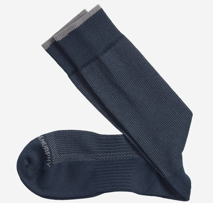 Johnston & Murphy First In Comfort Classic Pin Dot Socks