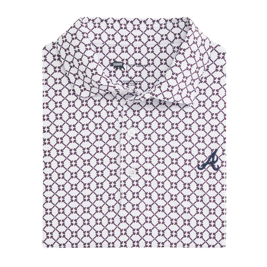 Onward Reserve Atlanta Braves Tomahawk Performance Polo