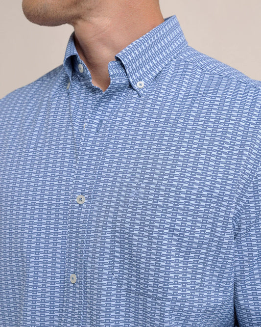 Southern Tide Pop Lock Dock It Sport Shirt