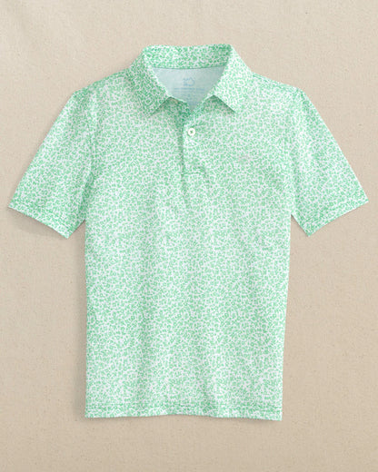 Southern Tide Youth Flower Frenzy Perf Polo